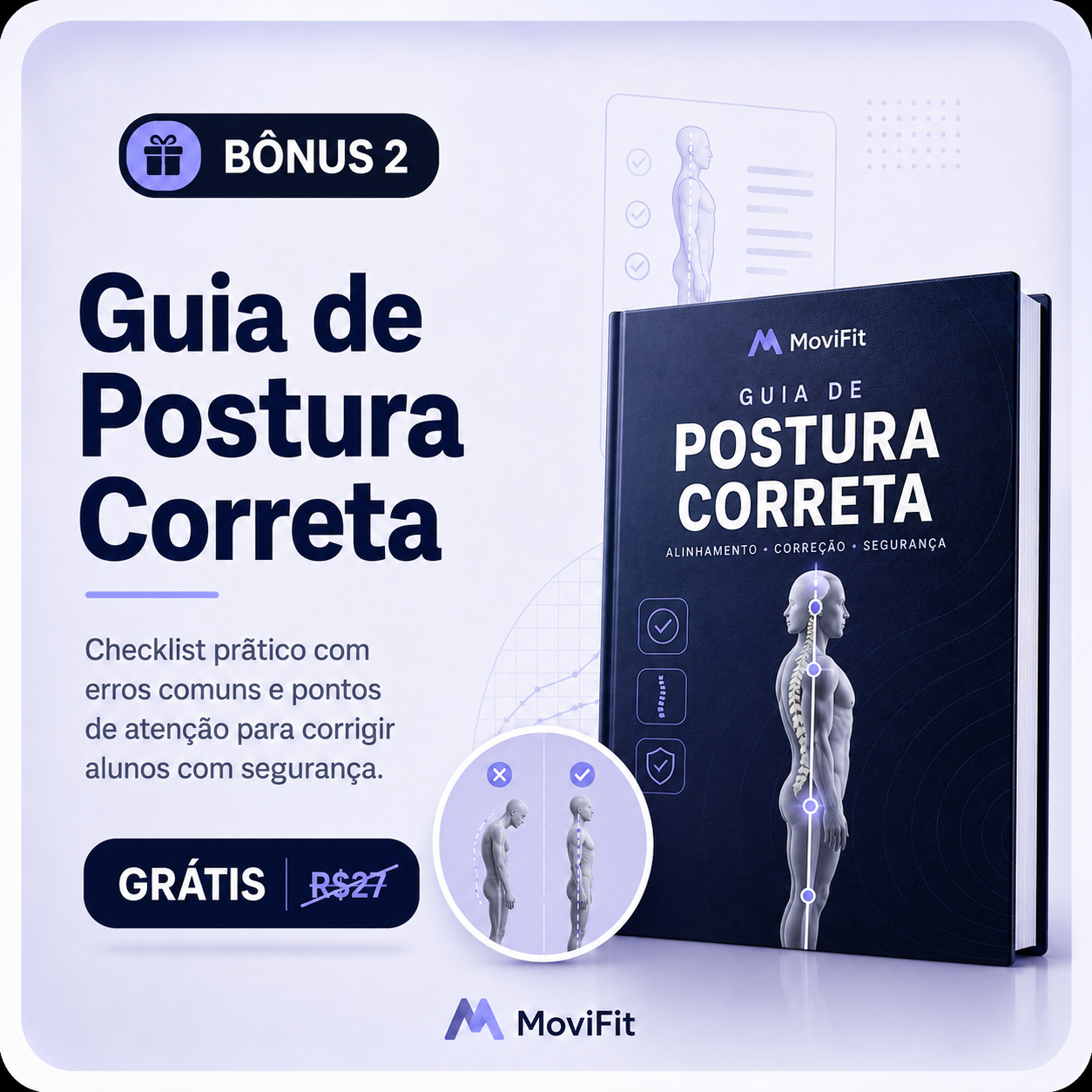 Bônus — Guia de Postura Correta