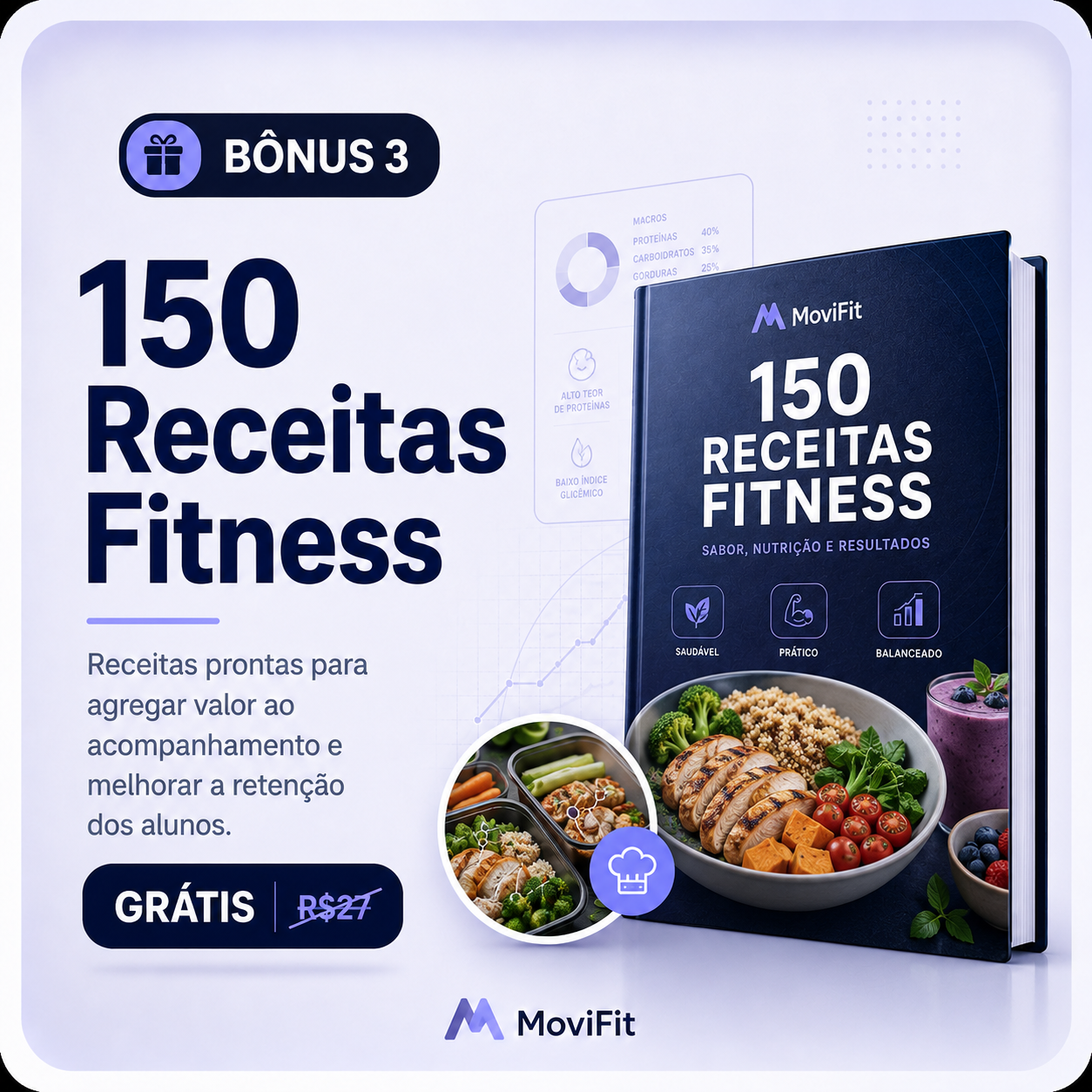 Bônus — 150 Receitas Fitness