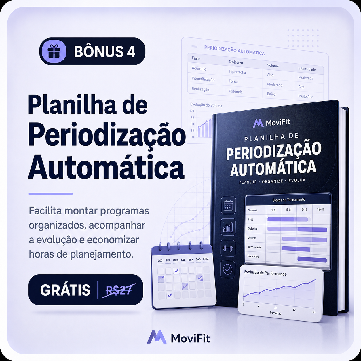 Bônus — Planilha de Periodização Automática
